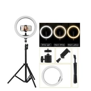10-Inch LED Ring Light - Perfect Lighting for Photos, Videos & Live Streaming