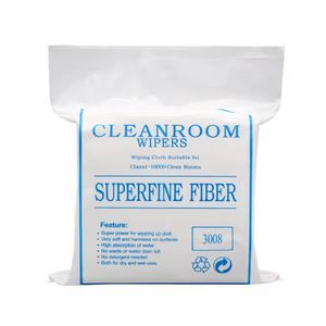 Manufacturer Duty Eco-Friendly Cleanroom Microfiber Square Clothes Heavy Cleaning Wipes Superfine Wiper
