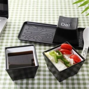 Ctrl+Alt+Del Keyboard-Shaped Mugs or Sauce Dish - Black