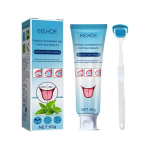 Eelhoe Tongue Cleansing Gel, Mouth Care, - Deep Cleaning Oral Care for Fresh Breath - 50g