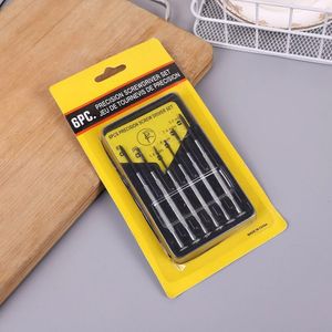 6pcs screwdriver set, precision repair tool, suitable for watches, clocks and electronic repairs