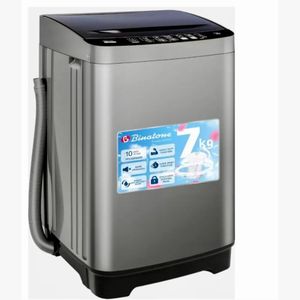 Binatone BWM - 075 7kg Top -Load Automatic Washing Machine - Dark Grey