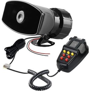 12V car alarm with loudspeaker