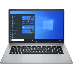 Hp 470 G8 Notebook i5-1135G7  17.3 Inch FHD Screen 8GB RAM  256GB SSD NVIDIA GeForce MX450 Graphics Win 11 Pro Asteriod Silver