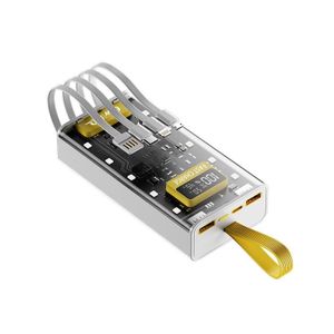 6-in-1 Fast Charging Adapter & Multi-Port USB Charging Hub- Grey