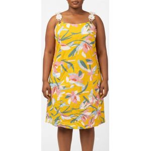 Beautiful Multi-Colored Knee-Length Dress – Large (L)