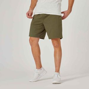 Domyos Men's fitness shorts 500 essentials - khaki