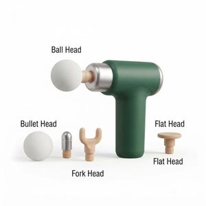 Get Cordless Hand Massager Gun for Deep Tissue Massage - Electric Massager Gun to Relieve Post-Exercise Stiffness