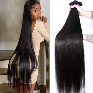 Union Bone Straight synthetic Hair Bundles Straight Hair 3 Bundles-30 inches