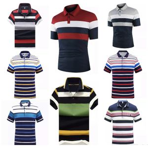 7 Piece Round Neck Short Sleeve Polo Shirt - Multicolour