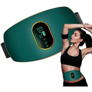 Vibrating Massage Belt,Slimming Belly Belt Massager Cellulite Body Massager Slimming Back Massager,Rechargeable Lazy Abdominal Slimming Machine