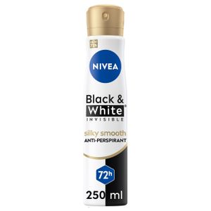 NIVEA Deo Spray Women 250ml - Black & White Silky Smooth