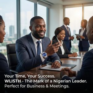 Luxury Men’s Business Watch – Elegant Stainless Steel Quartz Wrist Watch