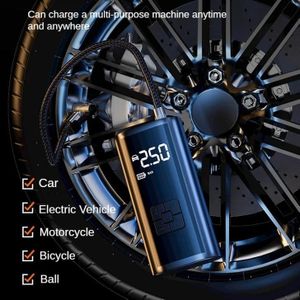 Wireless Air Pump Portable Electric Tire Inflator For Car Bicycle Motorcycle Mini Air Compressor Tire Air Injector
