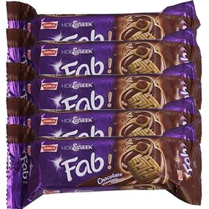 Parle FAB CHOCOLATE CHIPS BISCUITS (Crunch crispy delicious)100g X 6pcs