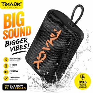 Timack G03 Portable Bluetooth Speaker 10W IPX7 Waterproof Mini Outdoor APP Control Wireless Speakers Subwoofer Loudspeaker TF Card Sound Box