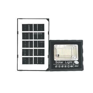 45W Solar Flood Light Outdoor, 170LED High Brightness, IP67 Waterproof, Motion Sensor, Remote Control, Split Solar Panel for Yard, Garden, Power Outage 
