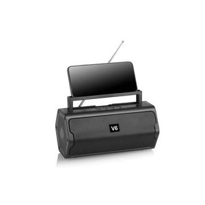 Top Quality V6 PRO Bluetooth Speaker - Black