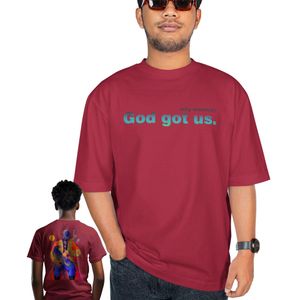 Premium Quality - Round Neck - Short Sleeve - T - Shirt – Everyday Comfort - Burgundy