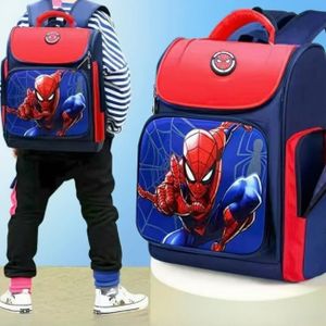 Blue Boys’ Spiderman School Bag+A hat