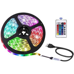 LED Strip Lights with Remote and Bluetooth Control -Multi