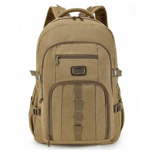 AD Classic Canvas Backpack - Khaki