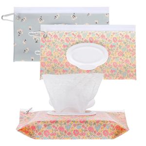 Litoott 2Packs Baby Wipes Dispenser,Refillable Baby Wet Wipes Container