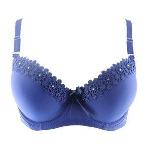 Sexy Woman Bra Pink/ Black Color Attractive Ruffles With Lovely