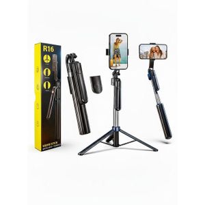 R16 1.7M Selfie Stick Phone Tripod with Bluetooth Remote