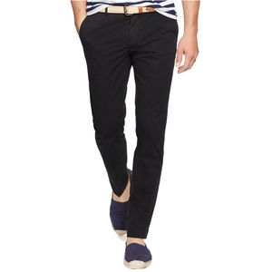Slim Fit Chinos Trouser - Black