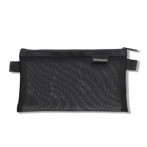 Mesh Pencil Case, Small Pen Pouch, Portable Multi-Purpose Storage Bag