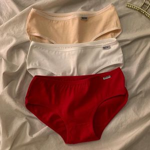 3pcs sexy comfortable underpants female lingerie 