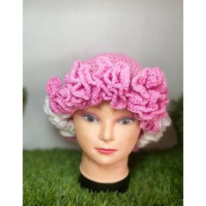 New Pink crochet hat