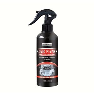  Car Nano Paint Coating Agent – Water Displacement Coating Spray for Maximum Gloss & Paint Protection 