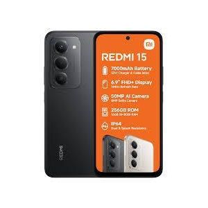 Xiaomi Redmi 15 - 6.9'' 50MP / 8MP Selfie - 128GB HDD - 6GB RAM - 7000mAh - Dual Sim -  Midnight Black