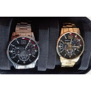 2-Piece GENEVA Men's Watch Set