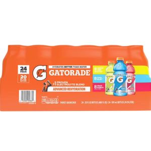 Gatorade Advanced Rehydration Electrolyte Blend, Thirst Quencher - 24 Pack 20 FL OZ Bottles