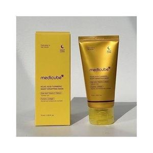 Medicube Kojic Acid Turmeric Night Wrapping Mask – Brightens & Defends Against Skin Stress - 75ml