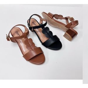 Bibas Ladies Sandals Heels - Black & Brown