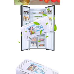 Ba White  Effective fridge odor eliminator refrigerator deodorizer air purifier refrigerator 