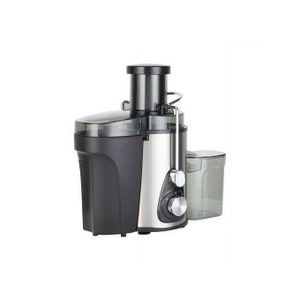stainless steel Wide Mouth Fruit & Vegetable Juicer with 600ML Juice Cup - Black