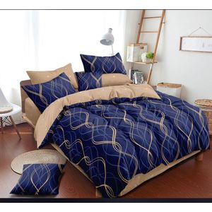 Spice Bedsheets Two Kingsize Bedsheets With 5 Pillow Cases.