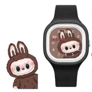 Kids Watch Cute Cartoon Square Skin Friendly Silicone Watch for Girls Boys