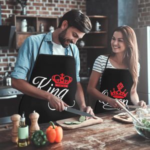 1pc Kitchen Apron, Restaurant Apron, Waterdrop Resistant, Suitable for Kitchen Cooking for Men and Women Chefs, Black