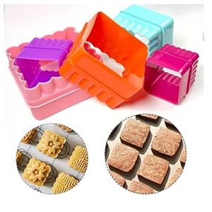 AD Multifunctional Buscuit Mould Cutter Set - Multicolour