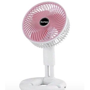 Portable Rechargeable Mini Fan With RGB LED Night Light – Wireless USB Desk Fan 3 Speed Cooling Fan, Quiet Battery Operated Air Circulator For Home Office & Bedroom