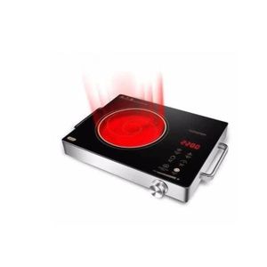  Smart LCD Digital Hot Plate - Silver/Black