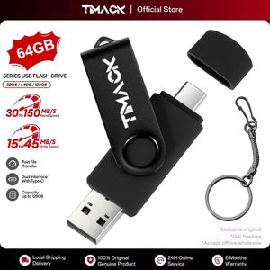 Timack 64GB Pendrive Flash Drive High Speed OTG TYPE-C