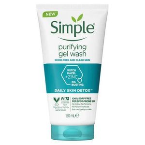 Simple Purifying Facial Gel Wash Daily Skin Detox - 150 ml