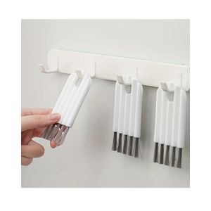 ShebSheb 3PCS Mini Multifunctional Cleaning Brush Portable Dust Removal Brush for Keyboard Shaver Filter Small Appliance Gap Cleaning